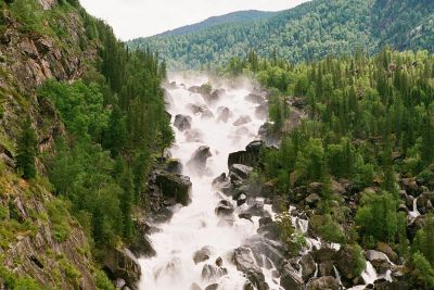 Учар водопад